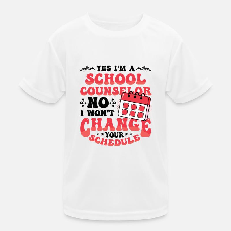 Ja, Ich Bin Ein Schulberater. Kinder Funktions-T-Shirt