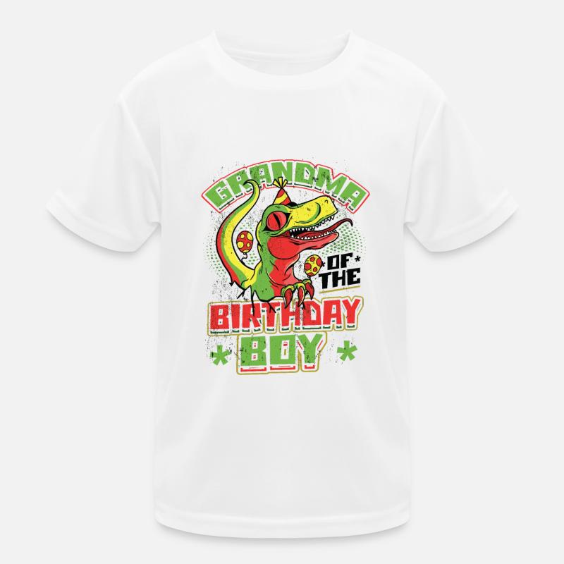 Grand-mère du garçon d’anniversaire T-shirt sport Enfant