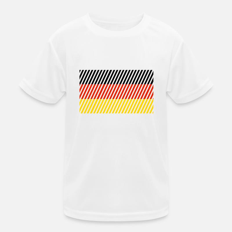 Germany Flag Kids Functional T-Shirt