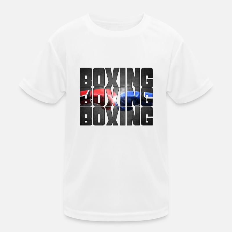 Boxen Kinder Funktions-T-Shirt