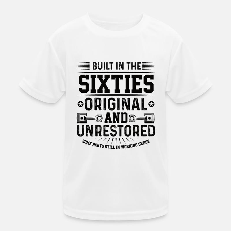 Made in the 60s anniversary gift 1960s Kids Functional T-Shirt
