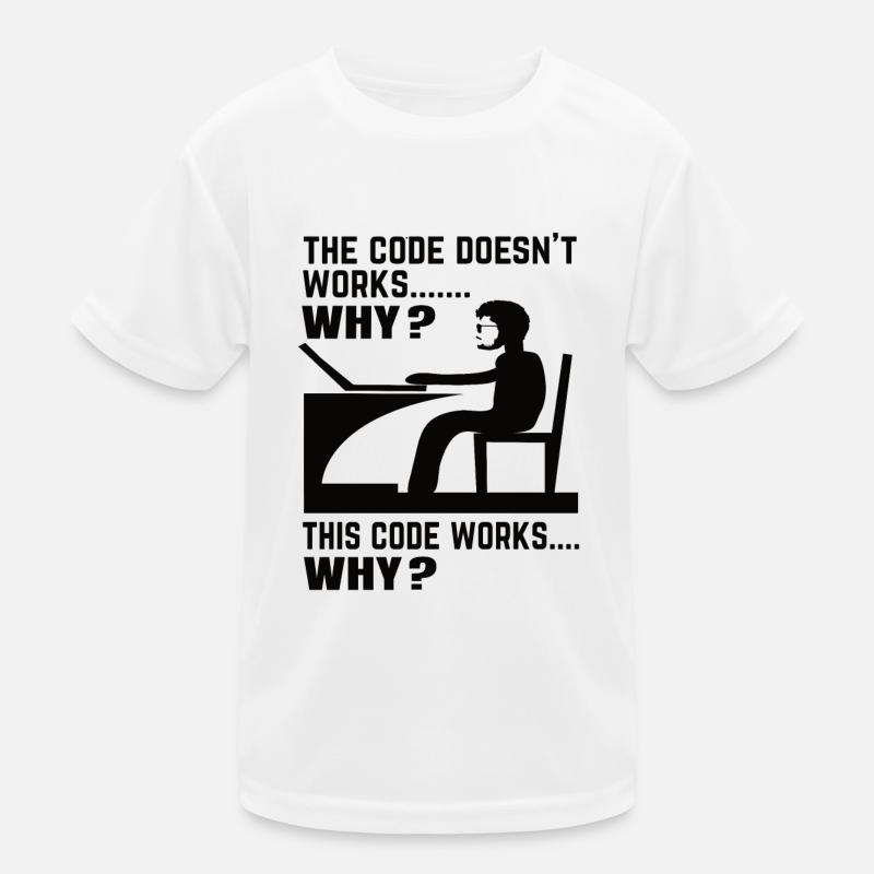 Software Developer Programmer Gift Kids Functional T-Shirt