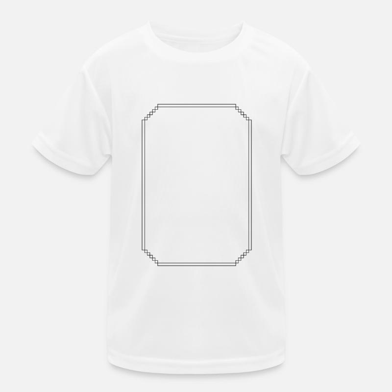 Vintage Rahmen Kinder Funktions-T-Shirt