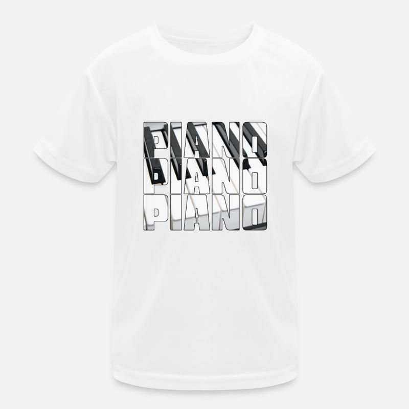 Piano Kids Functional T-Shirt
