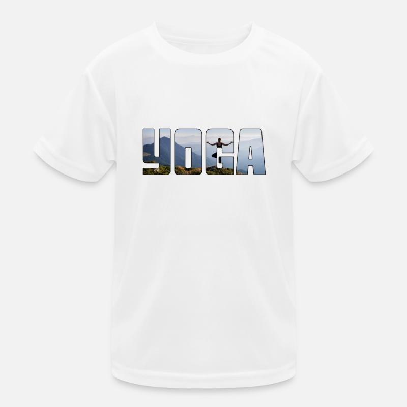 Yoga Kinder Funktions-T-Shirt