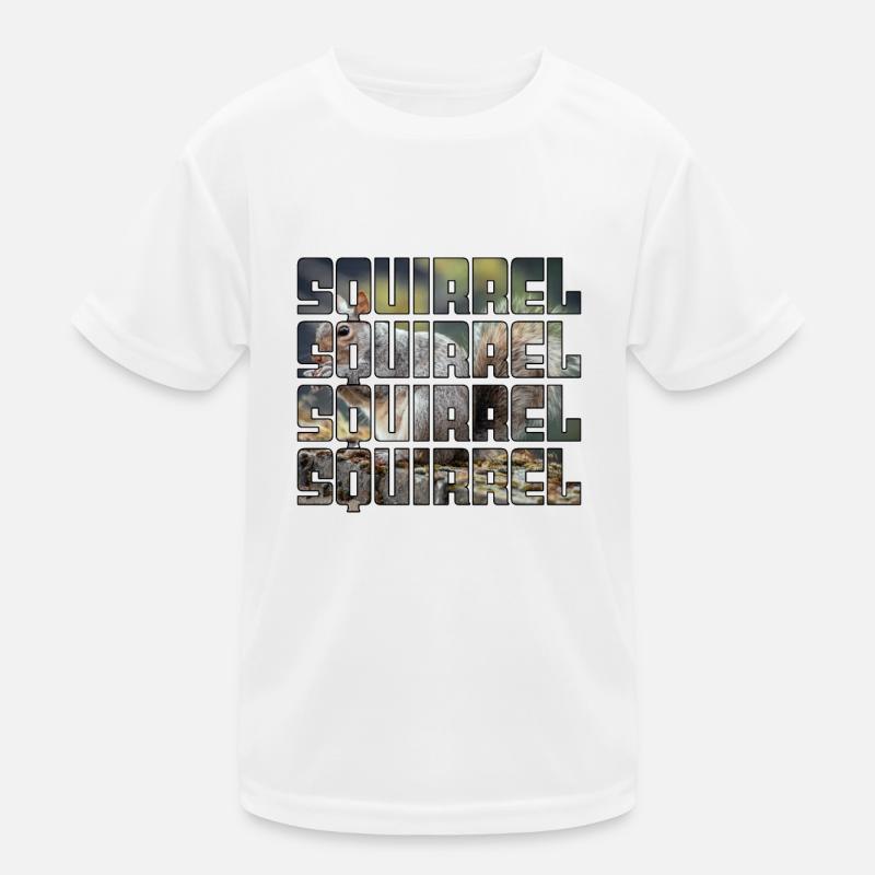 Squirrel Kids Functional T-Shirt