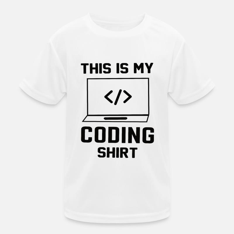 Software Developer Programmer Gift Kids Functional T-Shirt
