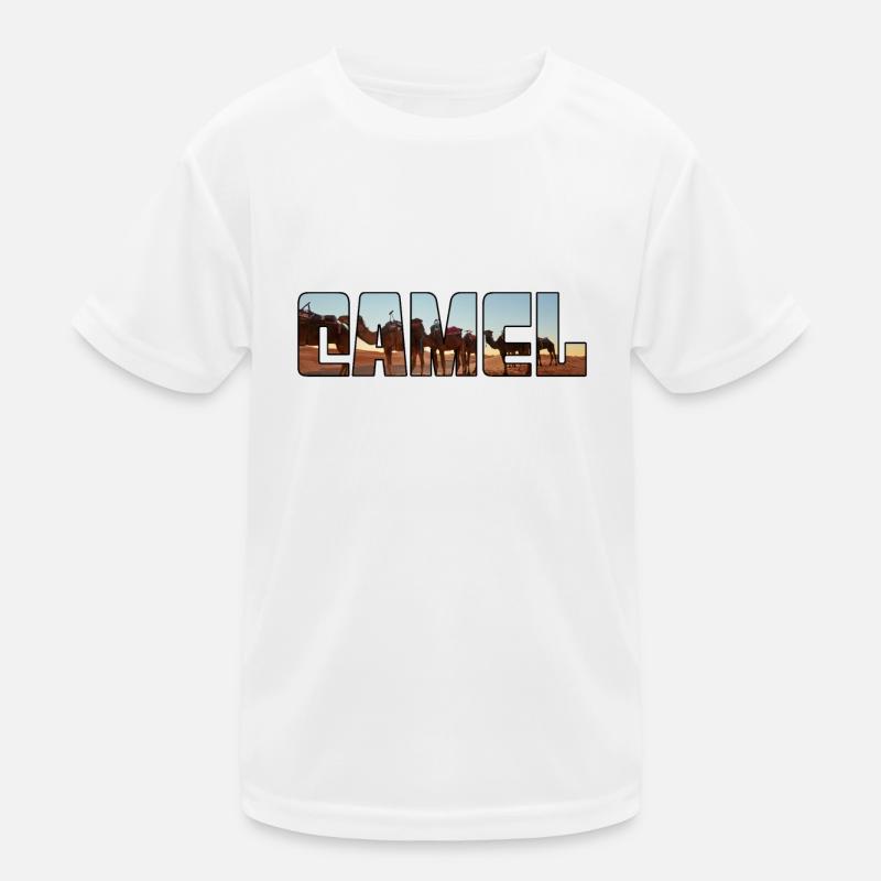 Kamel Kinder Funktions-T-Shirt