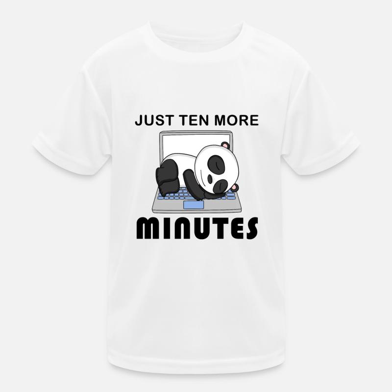 Only ten minutes left Kids Functional T-Shirt
