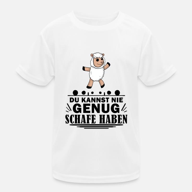 Schafe Schaf Schafzüchter Geschenk Kinder Funktions-T-Shirt