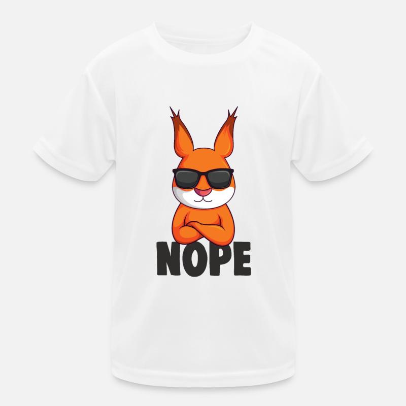 Eichhörnchen Kinder Funktions-T-Shirt