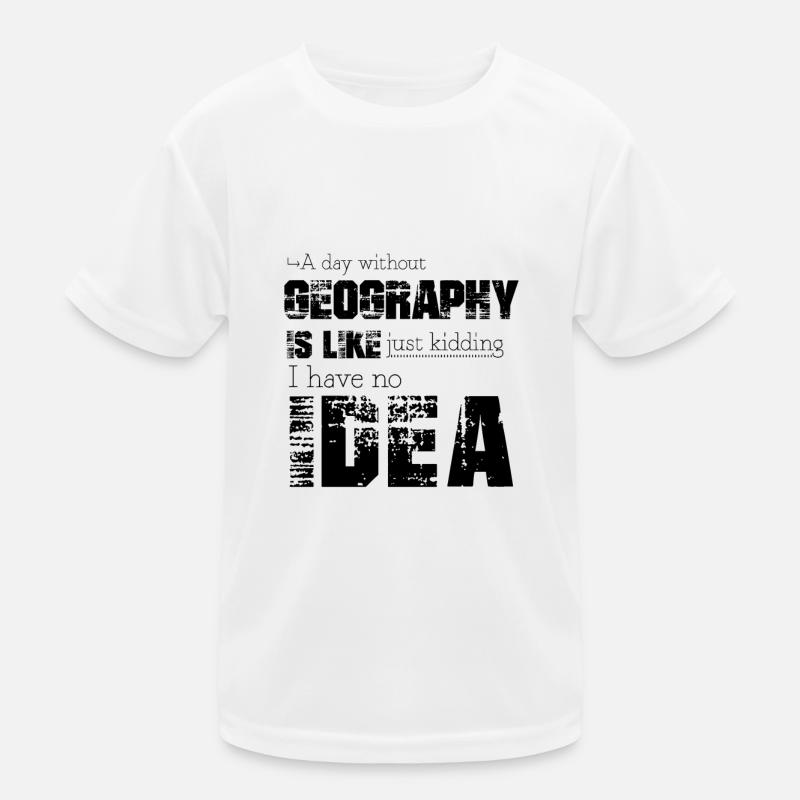 Geography Kids Functional T-Shirt