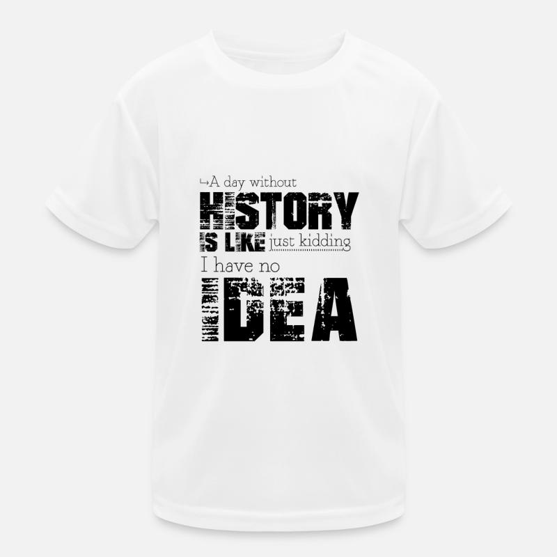 History Kids Functional T-Shirt