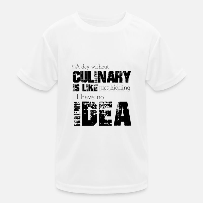 Kulinarisch Kinder Funktions-T-Shirt