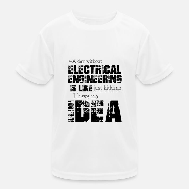 Électrotechnique T-shirt sport Enfant