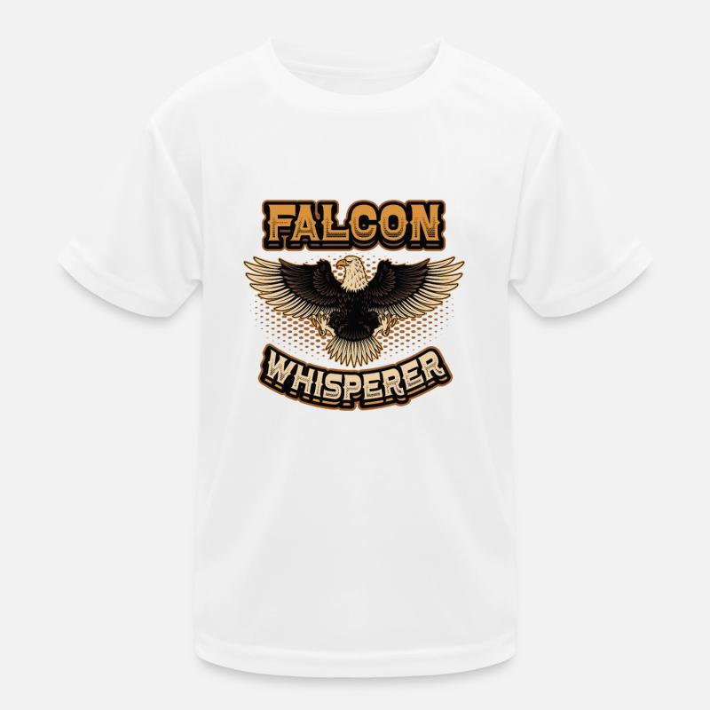 Falkenflüsterer-bussard. Kinder Funktions-T-Shirt