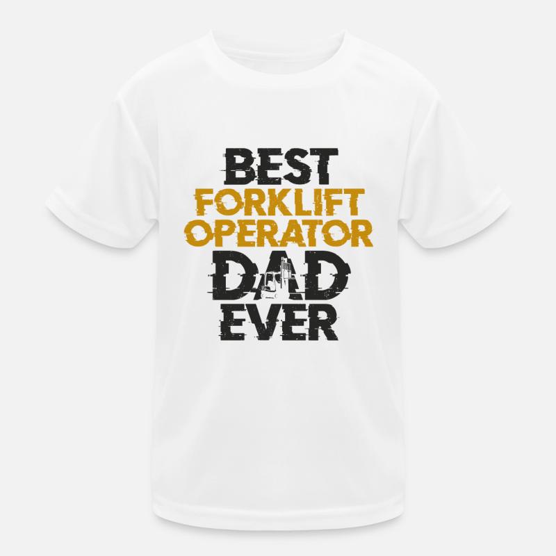 Certified Forklift Truck Operator Kinder Funktions-T-Shirt