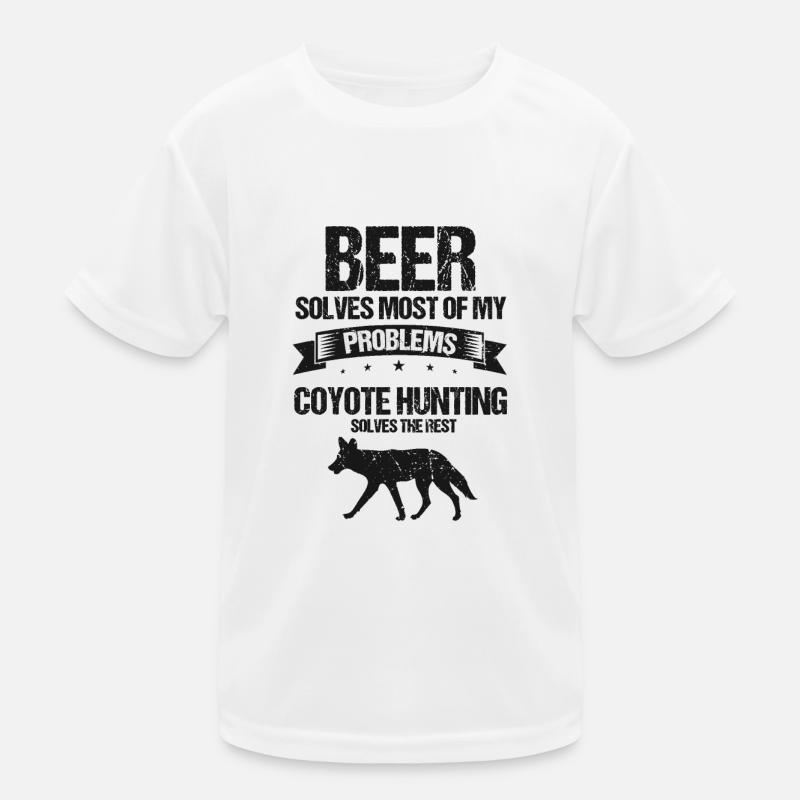 Conception de coyote pour les réacteurs de coyote T-shirt sport Enfant