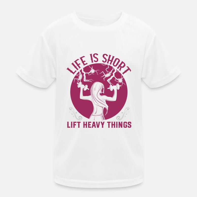Lifting Kinder Funktions-T-Shirt