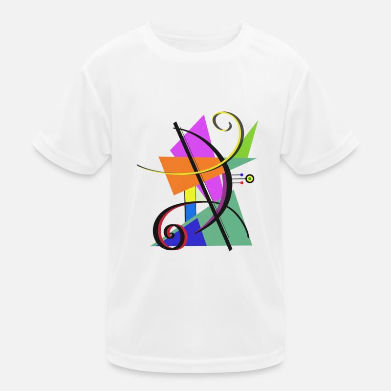 Modern art Kids Functional T-Shirt