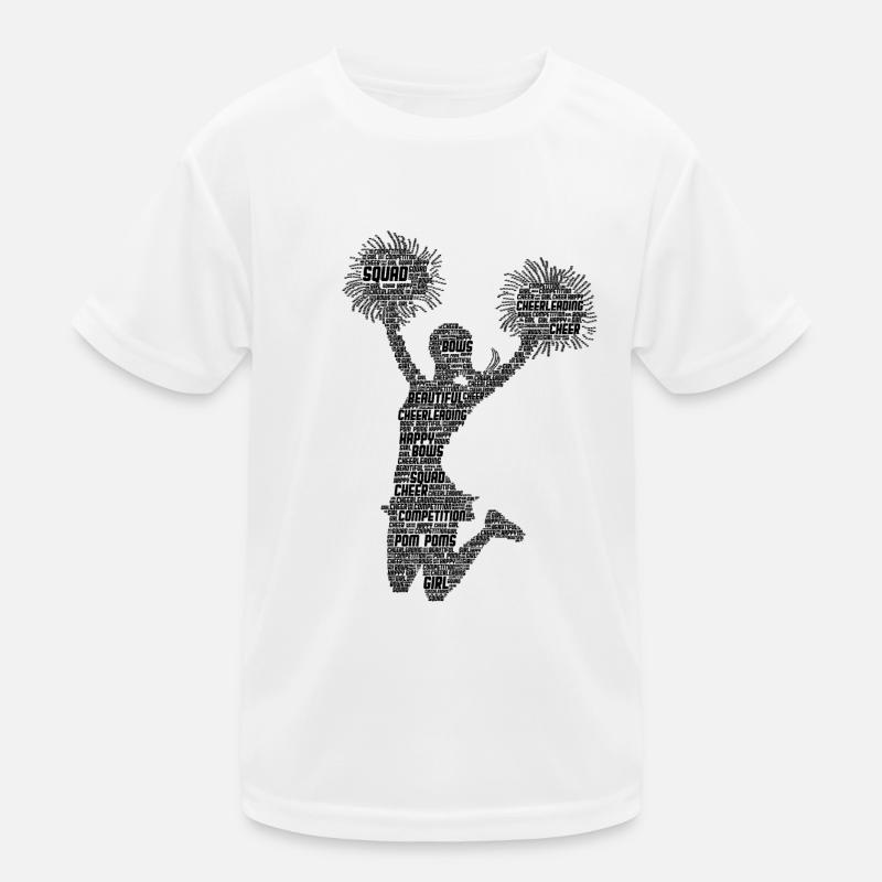 Cheerleading Cheerleader Cheer Mädchen Kinder Funktions-T-Shirt