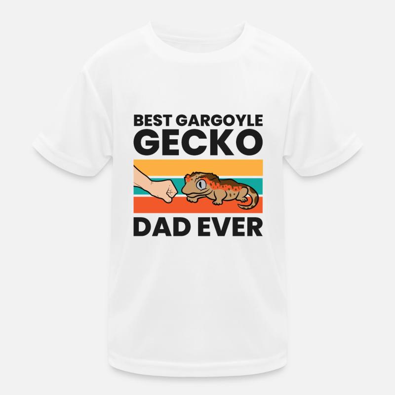 Best Gargoyle Gecko Dad Ever Kids Functional T-Shirt