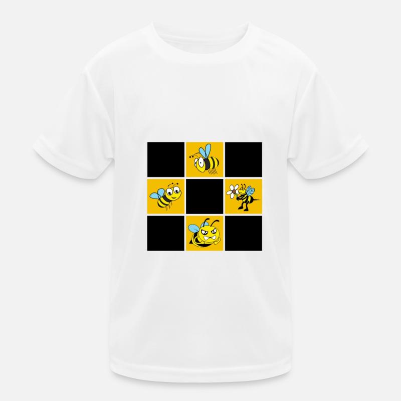Bienen Kinder Funktions-T-Shirt