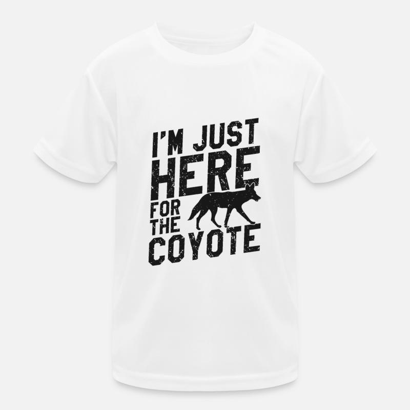 Conception de coyote pour les réacteurs de coyote T-shirt sport Enfant
