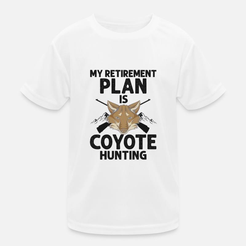 Conception de coyote pour les réacteurs de coyote T-shirt sport Enfant