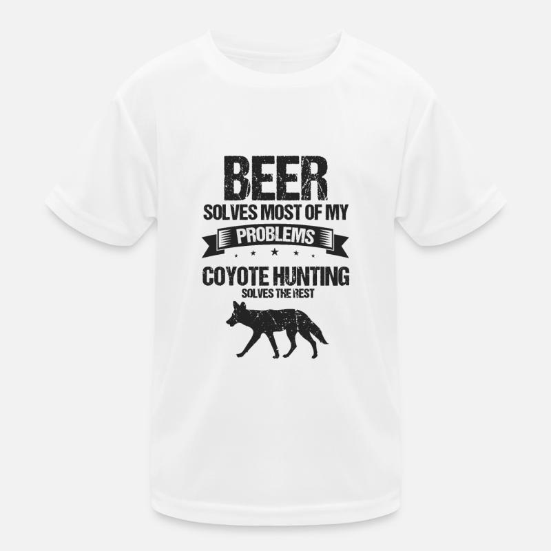 Conception de coyote pour les réacteurs de coyote T-shirt sport Enfant