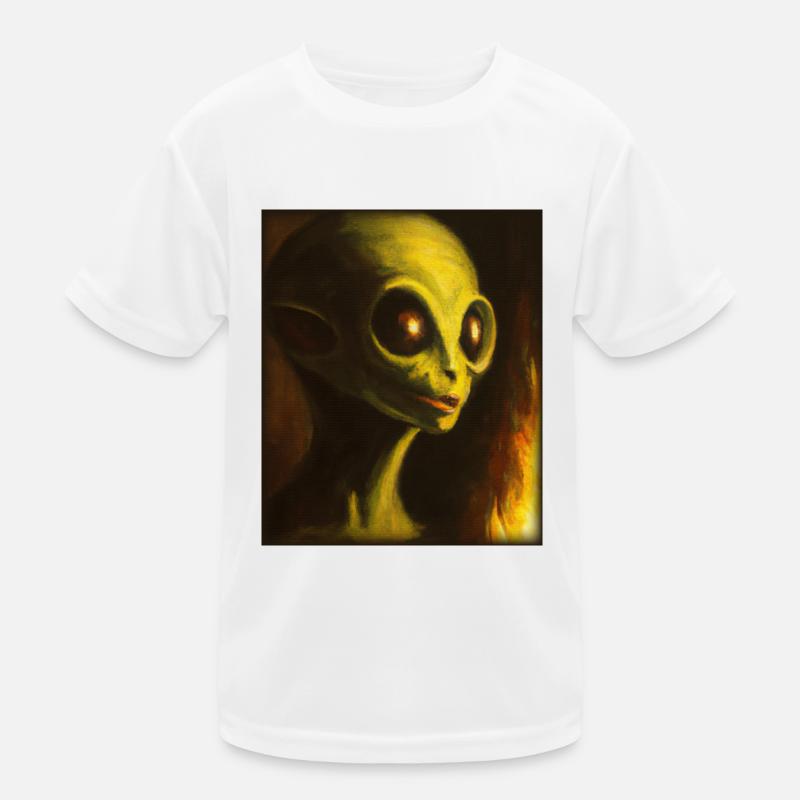 alien devil Kids Functional T-Shirt