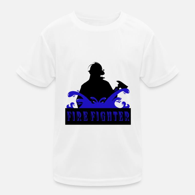 Pompier T-shirt sport Enfant