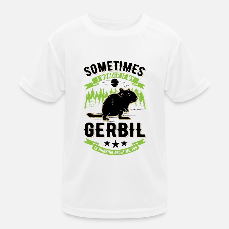 Gerbille Cadeau Rat de course Gerbille T-shirt sport Enfant