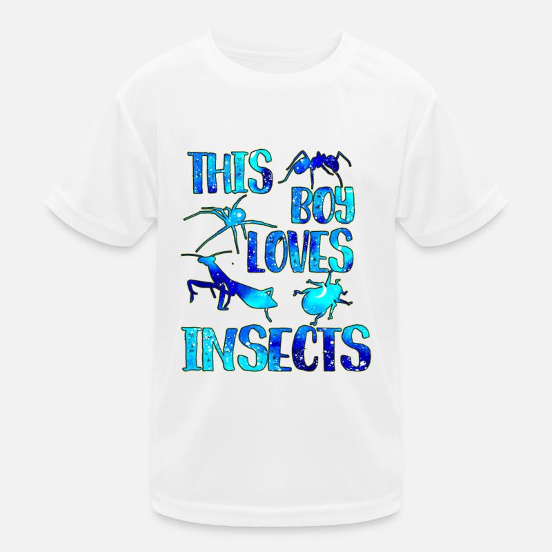 Ce garçon aime les insectes T-shirt sport Enfant