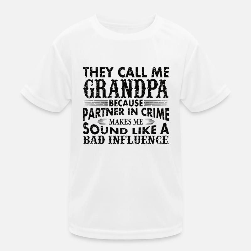 Opa der schlechte Einfluss Kinder Funktions-T-Shirt