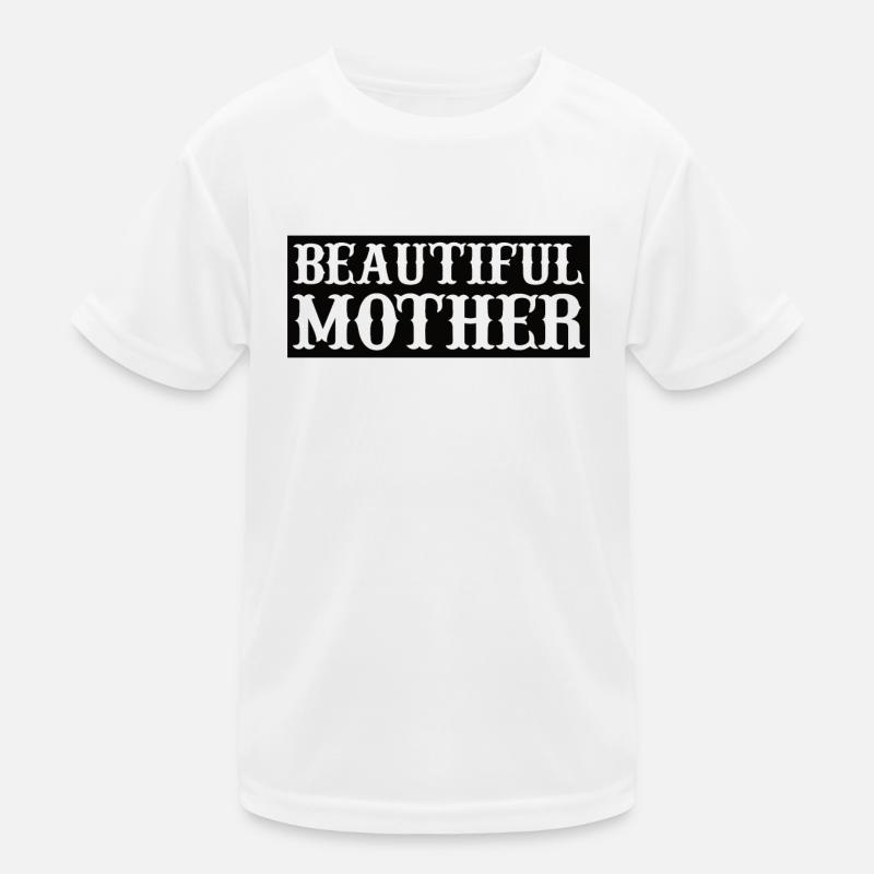 Beste Mama Überhaupt Muttertag Mutter Geschenk - Kinder Funktions-T-Shirt - Weiß