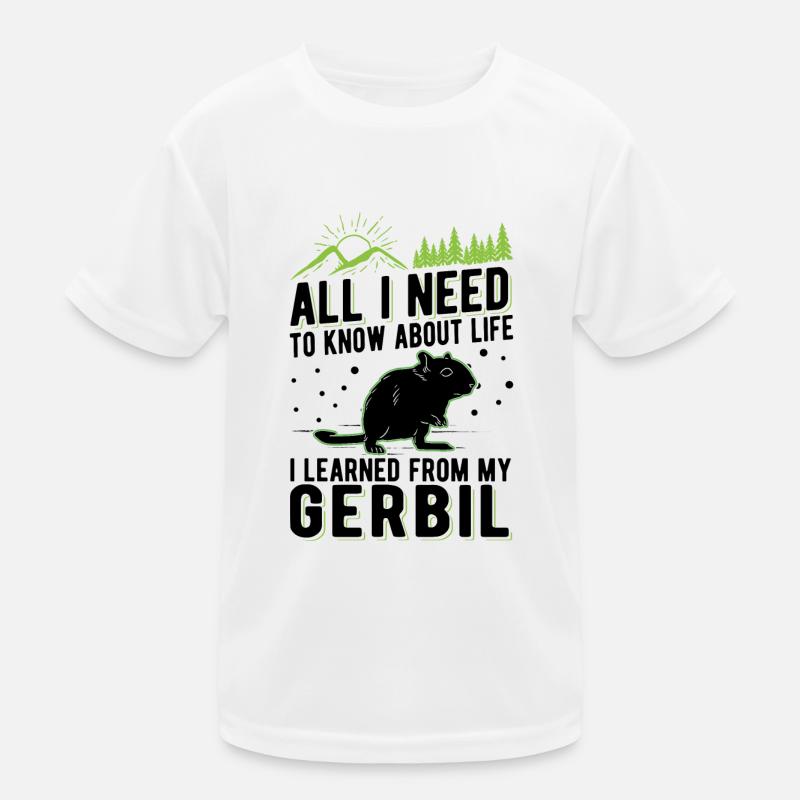 Gerbille Cadeau Rat de course Gerbille T-shirt sport Enfant