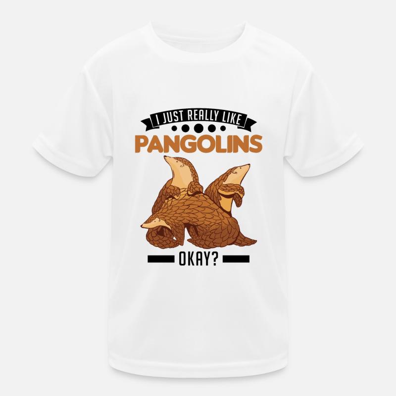 J’aime vraiment les pangolins ok T-shirt sport Enfant