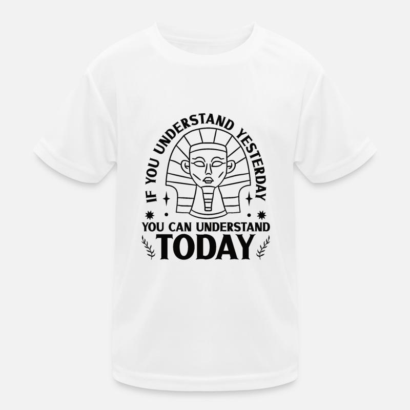 History historian History Kids Functional T-Shirt