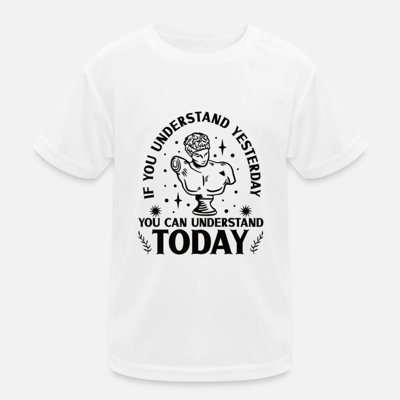 History historian History Kids Functional T-Shirt