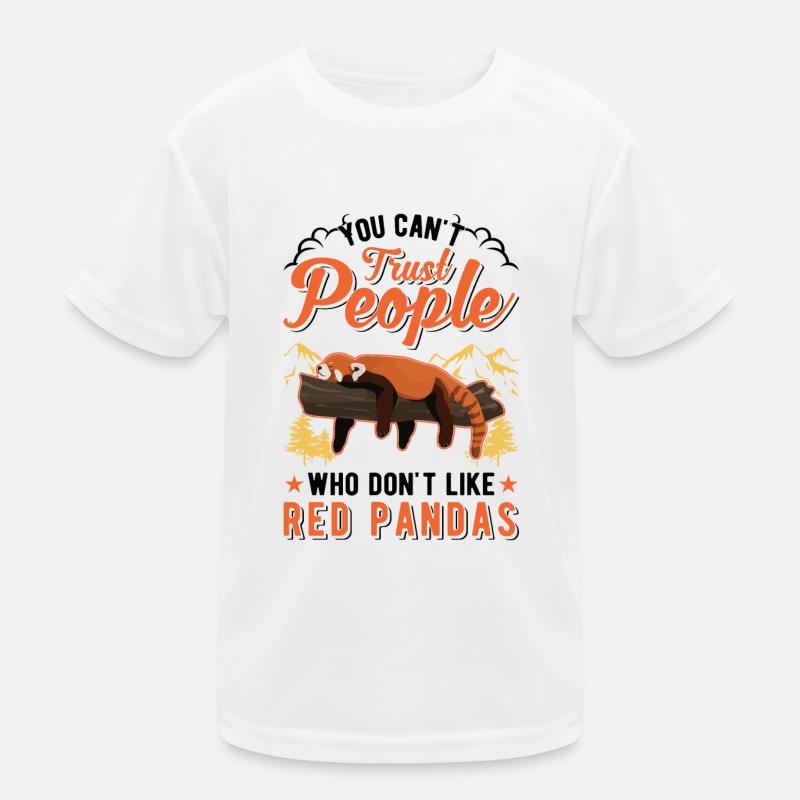 Roter Panda Geschenk Katzenbär Kinder Funktions-T-Shirt