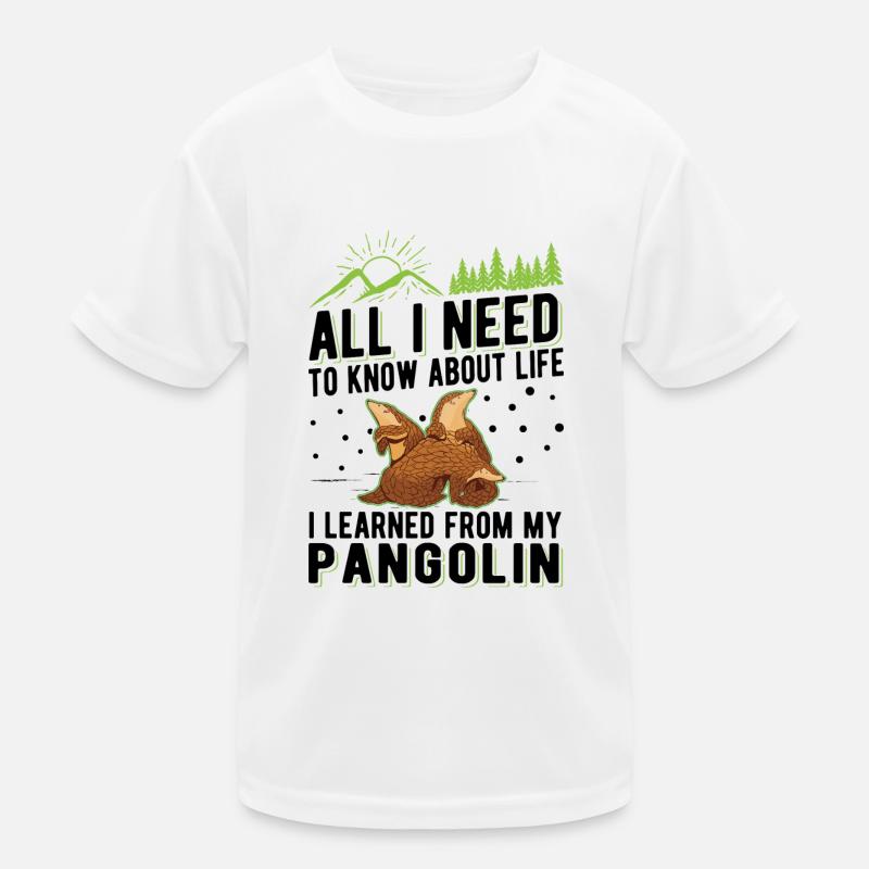 Pangolin Cadeau Pangolin T-shirt sport Enfant