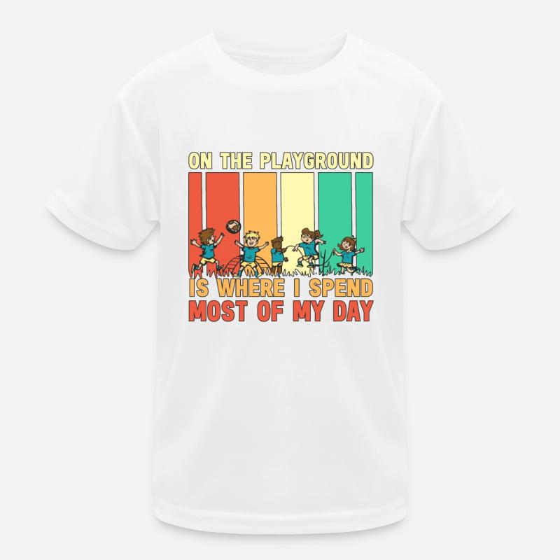 Enseignante au primaire Éducatrice de maternelle T-shirt sport Enfant