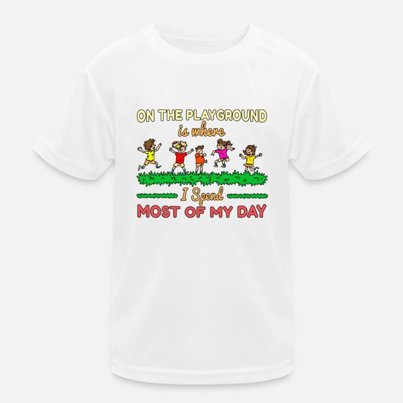 Primary School Teacher Kindergarten Educator Kids Functional T-Shirt