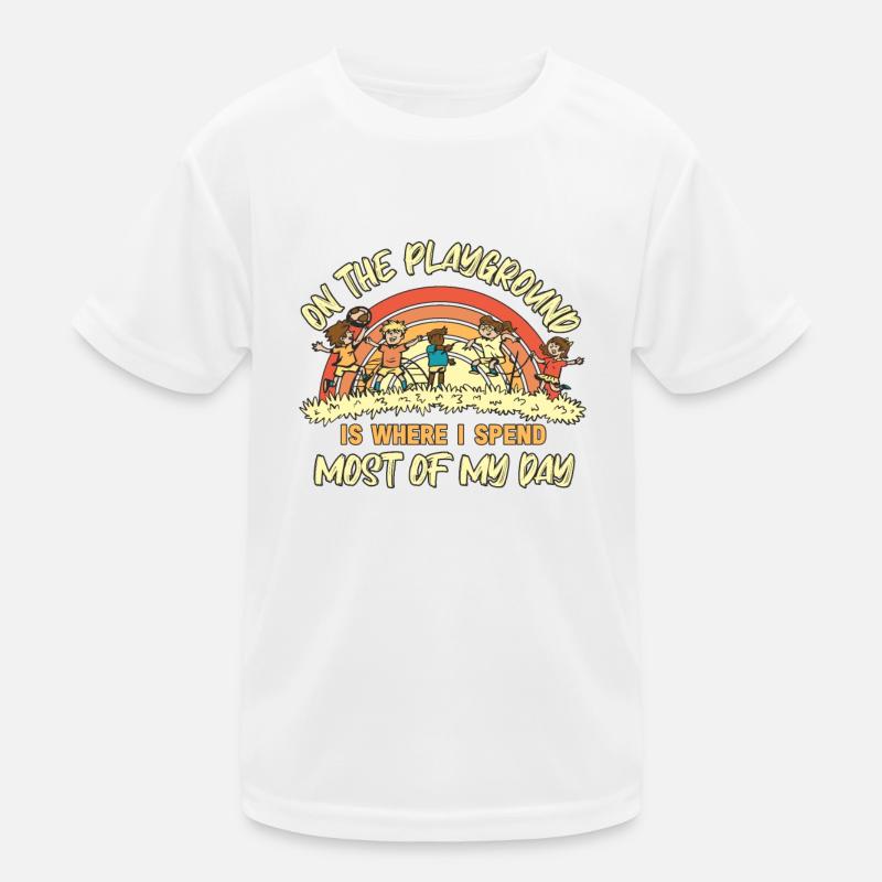 Primary School Teacher Kindergarten Educator Kids Functional T-Shirt