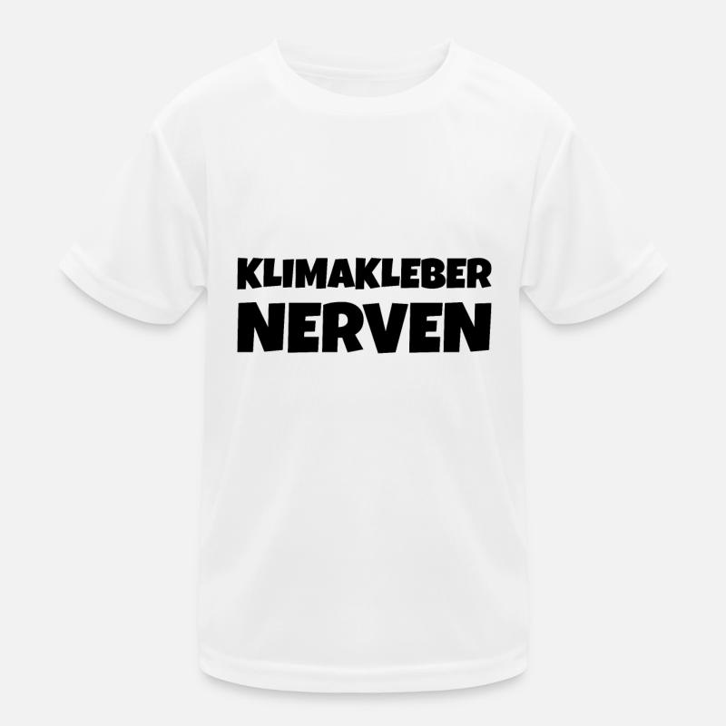 Straße ankleben Protest Kinder Funktions-T-Shirt