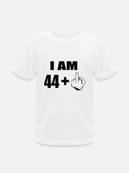 45 Geburtstag - Kinder Funktions-T-Shirt - Weiß