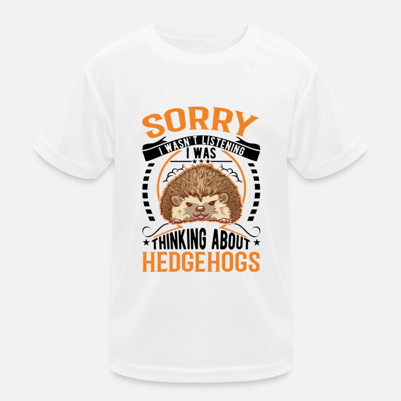 Hedgehog Prickly Kids Functional T-Shirt