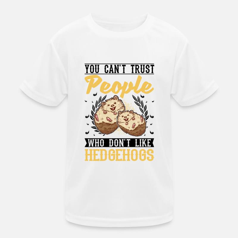 Igel Geschenk Stacheligel Kinder Funktions-T-Shirt