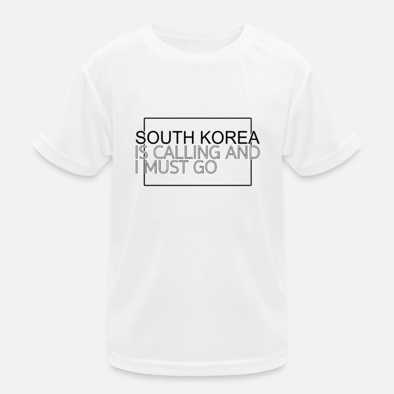 Corée du Sud T-shirt sport Enfant